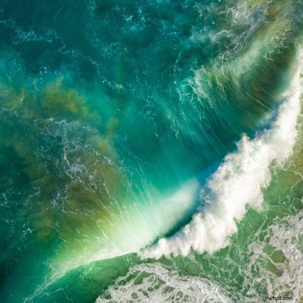 Download iOS 10 Default Ocean Wave Wallpaper for iPhone & iPad – Free Now