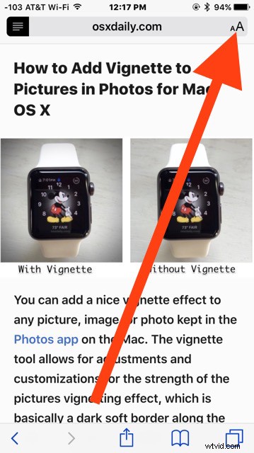 How to Customize Background Color, Font & Text Size in Safari Reader on iPhone and iPad