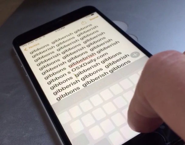 How to Turn Your iPhone Keyboard into a Precise Trackpad with 3D Touch