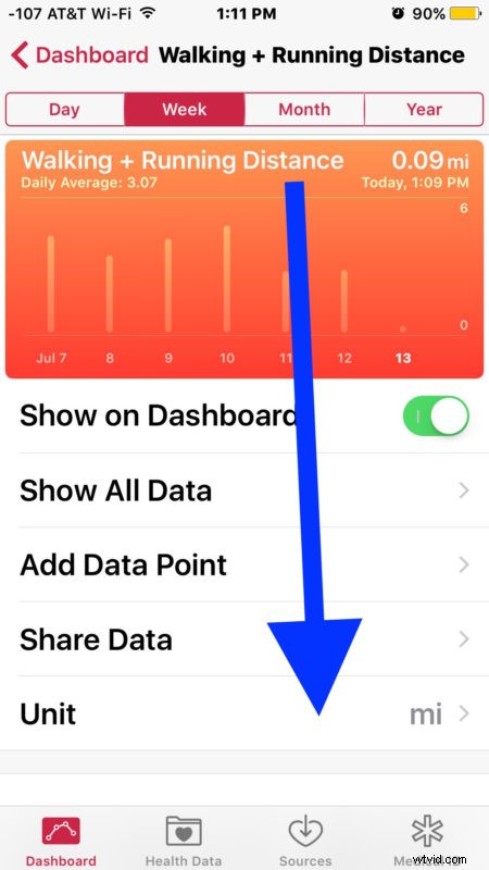 How to Switch Distance Units Between Miles and Kilometers in iPhone Health App