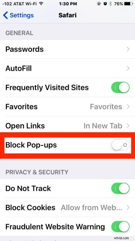 How to Disable Pop-Up Blocker in Safari on iPhone and iPad: Quick Steps