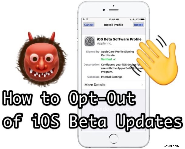 How to Remove iOS Beta Profile: Stop Beta Updates on iPhone & iPad