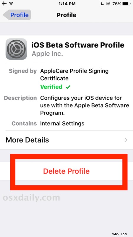 How to Remove iOS Beta Profile: Stop Beta Updates on iPhone & iPad