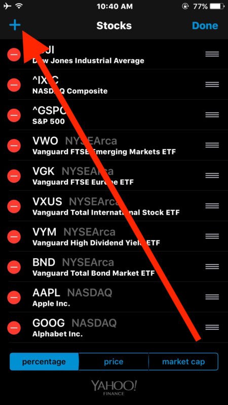 How to Track Live Currency Exchange Rates in the iPhone Stocks App