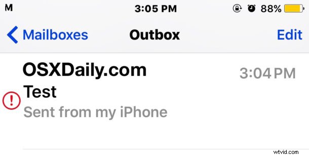 iPhone/iPad Email Stuck in Outbox? Quick Fixes for Unsent Mail in iOS