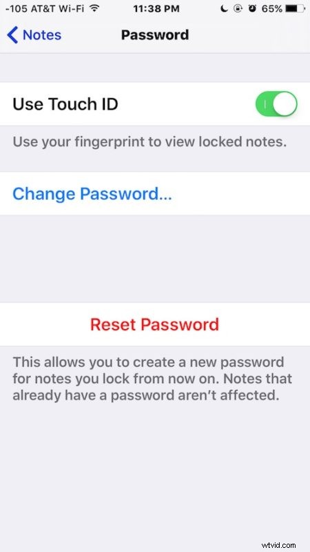 How to Reset Forgotten Notes Password on iPhone and iPad