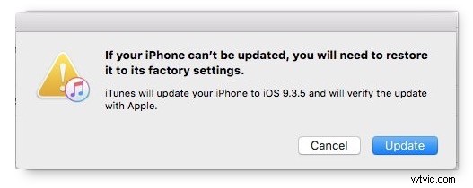 Fix iOS 10 Update Failure: Restore Bricked iPhone or iPad with iTunes