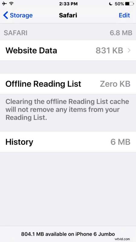 How to Clear Safari Reading List Offline Cache on iPhone and iPad