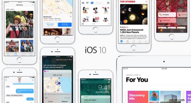 iOS 10 Official Release: September 13 for iPhone, iPad & iPod Touch