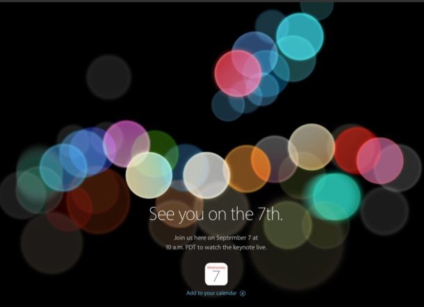 Apple s September 7 Media Event: iPhone 7 Debut Expected in San Francisco