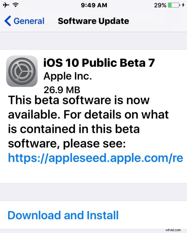 Apple Releases iOS 10 Beta 8 for Developers and Public Beta Testers