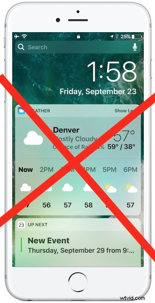How to Disable Lock Screen Widgets on iOS 10 and iOS 11: Simple Steps