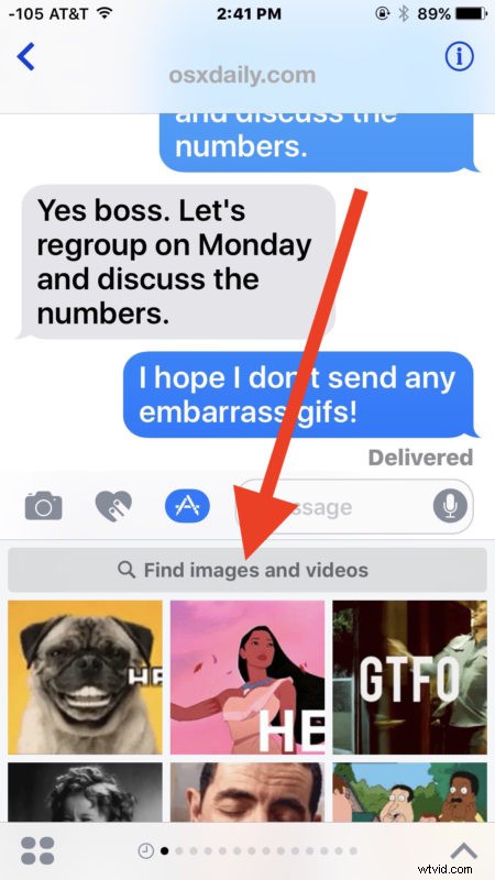 How to Easily Search and Send GIFs in Messages on iPhone and iPad