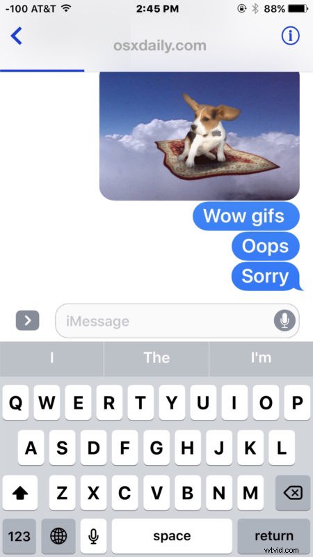 How to Easily Search and Send GIFs in Messages on iPhone and iPad