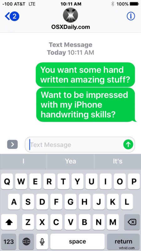 How to Handwrite Messages on iPhone and iPad: Step-by-Step Guide
