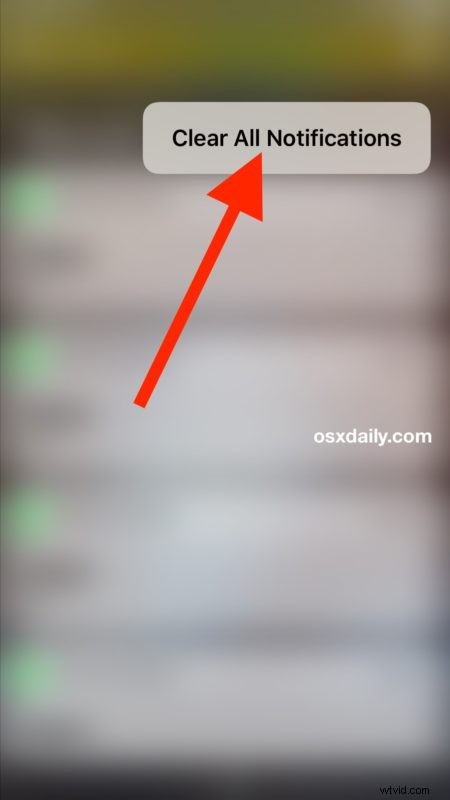 Instantly Clear All iPhone Notifications with 3D Touch Trick
