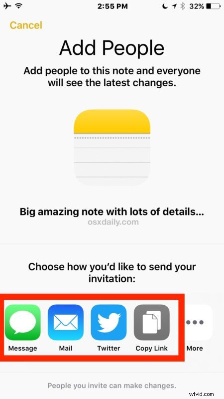 How to Share Notes from iPhone & iPad for Seamless Collaborative Editing