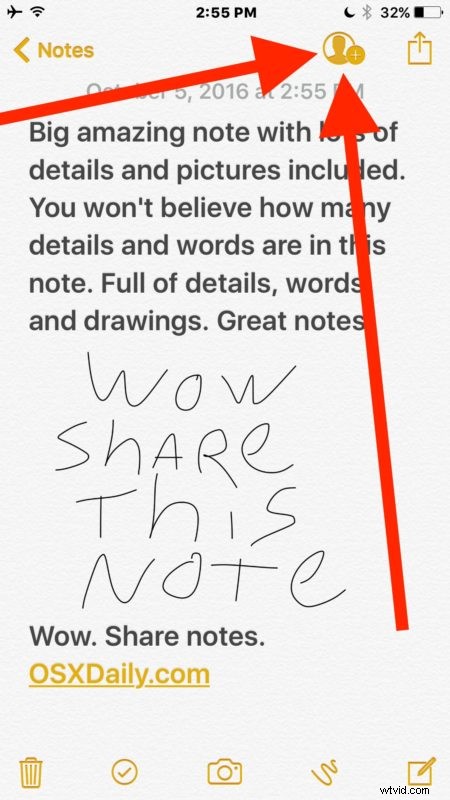 How to Share Notes from iPhone & iPad for Seamless Collaborative Editing