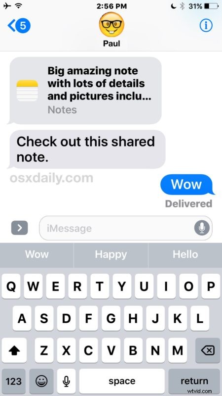 How to Share Notes from iPhone & iPad for Seamless Collaborative Editing