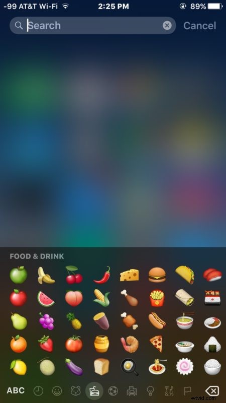 Hungry? Discover Restaurants Fast with Emoji Searches in iPhone Spotlight