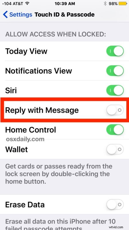 How to Disable Lock Screen Message Replies on iOS for Enhanced Privacy