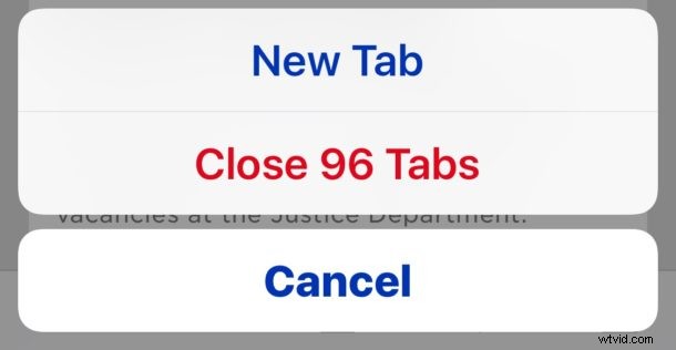 How to Quickly Close All Safari Tabs on iPhone and iPad