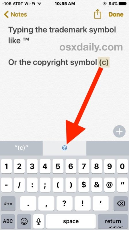 How to Easily Insert ™, ©, and ® Symbols on iPhone and iPad