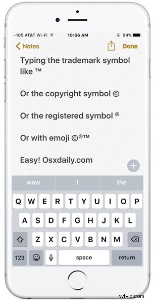How to Easily Insert ™, ©, and ® Symbols on iPhone and iPad