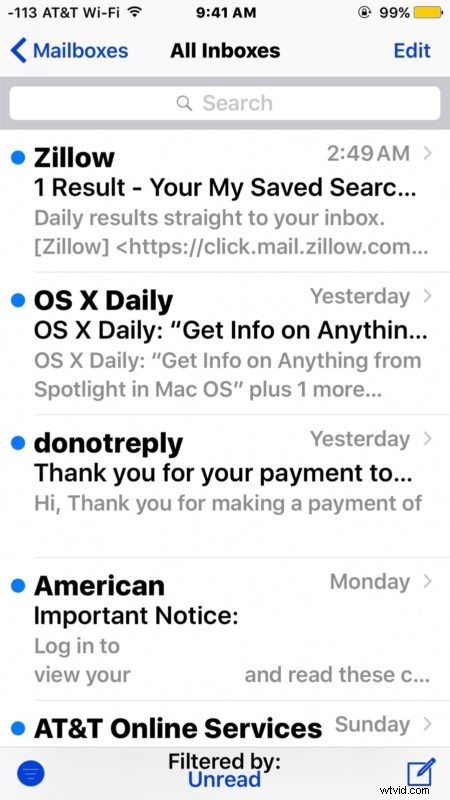 How to Quickly View All Unread Emails in Mail on iPhone & iPad – Easy Guide