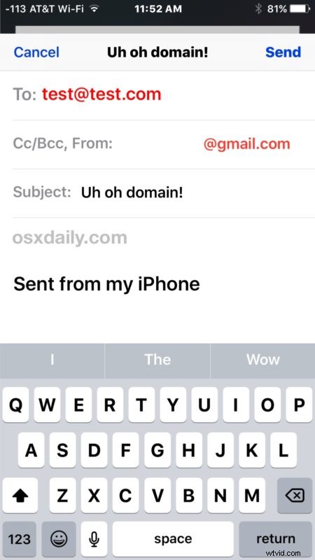 How to Mark External Domain Addresses in Mail on iPhone & iPad