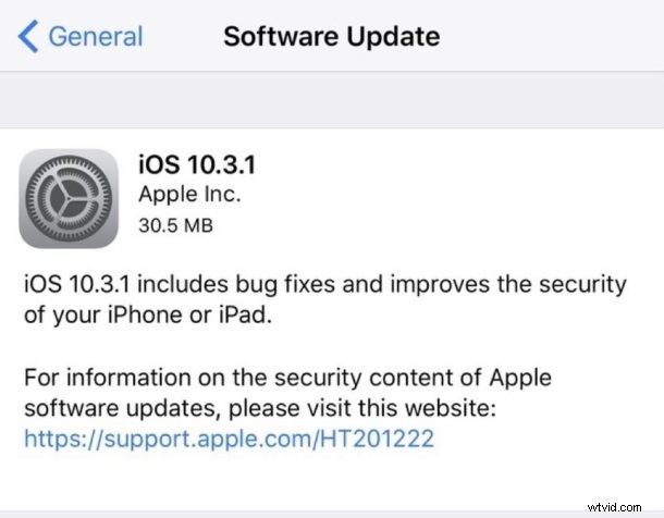iOS 10.3.1 Update Released: Direct IPSW Download Links for iPhone & iPad – Bug Fixes & Security Patches