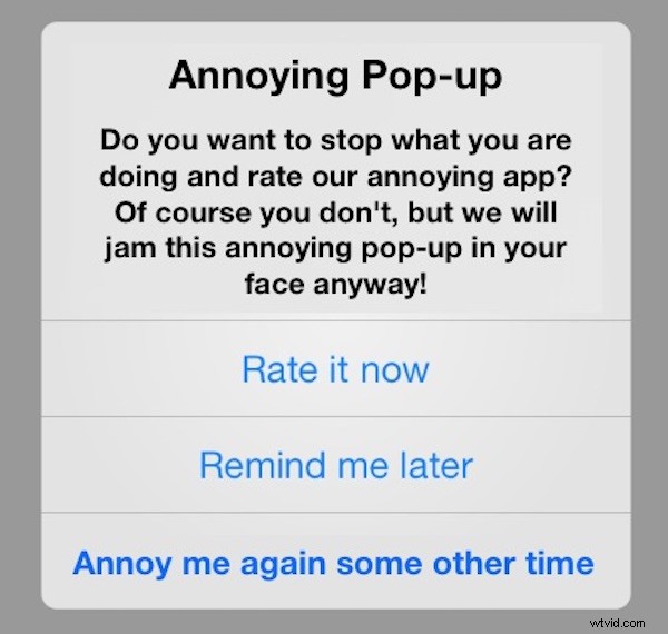 How to Permanently Disable Annoying iOS App Rating & Review Popups on iPhone and iPad