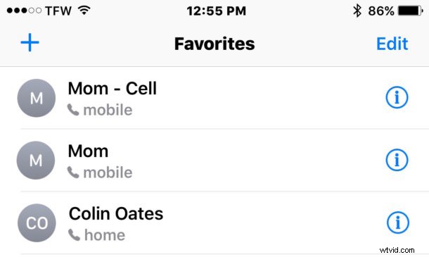 How to Easily Remove Favorites from iPhone Phone App