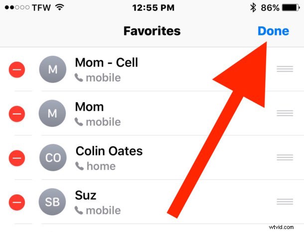 How to Easily Remove Favorites from iPhone Phone App