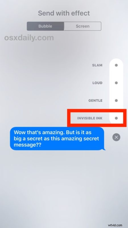 How to Send Invisible Ink Messages on iPhone and iPad: Step-by-Step Guide