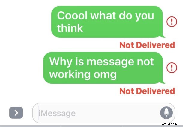 Fix  Not Delivered  iMessage Error on iPhone: How to Resend Messages Easily