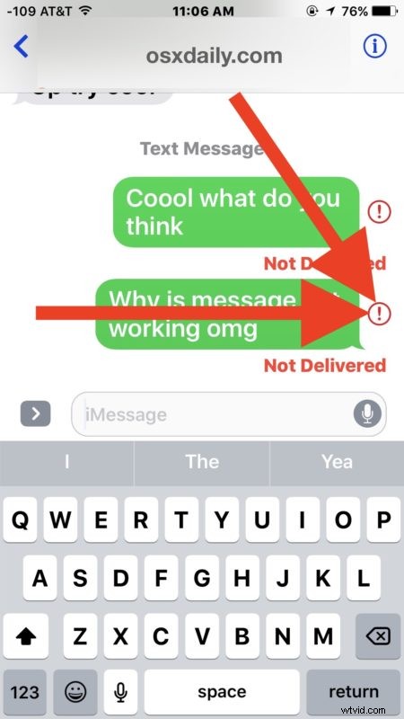Fix  Not Delivered  iMessage Error on iPhone: How to Resend Messages Easily