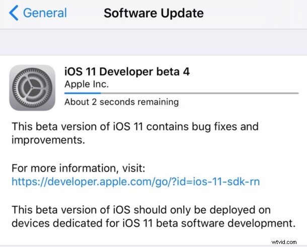 Apple Releases iOS 11 Beta 4 & macOS High Sierra Beta 4 for Developers – Download Now