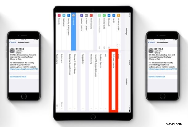Apple Releases iOS 10.3.3 Update for iPhone, iPad & iPod Touch – IPSW Download Links
