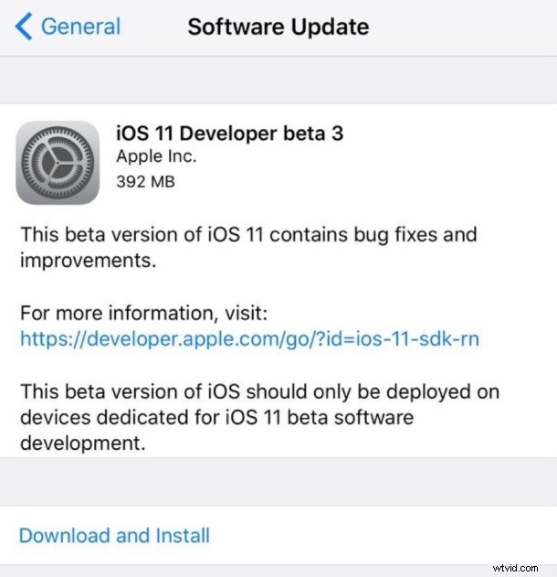 Apple Releases iOS 11 Beta 3, macOS High Sierra 10.13 Beta 3, and tvOS 11 Beta 3 – Download Now
