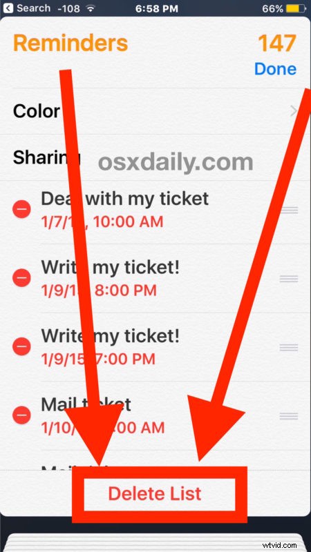 How to Quickly Delete All Reminders from a List on iPhone & iPad