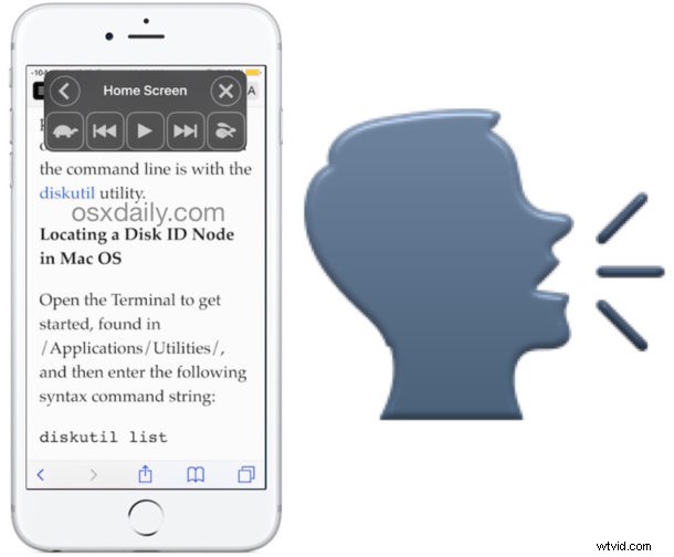 How to Enable Speak Screen on iPhone & iPad: Read Any On-Screen Text Aloud