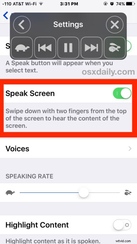 How to Enable Speak Screen on iPhone & iPad: Read Any On-Screen Text Aloud