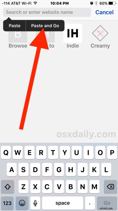 Speed Up iOS Safari Browsing: Paste and Go for Instant URL Access