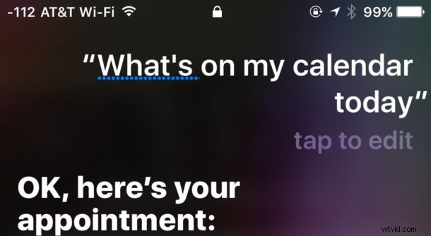 How to Use Siri to Instantly View Calendar Events and Appointments on iPhone, iPad, or Mac