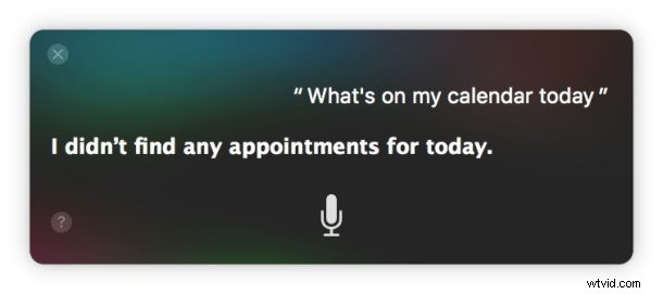 How to Use Siri to Instantly View Calendar Events and Appointments on iPhone, iPad, or Mac