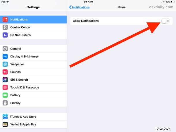 How to Disable Apple News Alerts on iPhone & iPad Lock Screen
