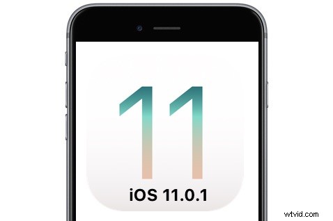 Apple Releases iOS 11.0.1: Essential Bug Fix Update for iPhone, iPad & iPod Touch – Download Now