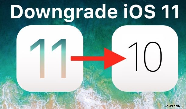 Downgrade iOS 11 to iOS 10.3.3 on iPhone & iPad: Step-by-Step Guide