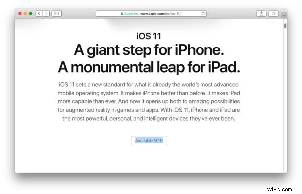 Apple Confirms iOS 11 Release on September 19 and macOS High Sierra on September 25